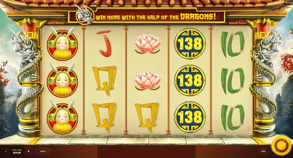 Vòng quay Dragons Luck Deluxe