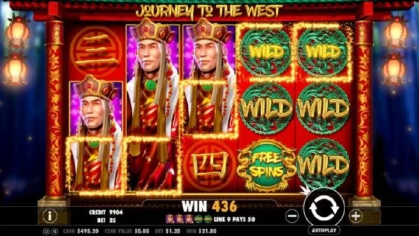 Journey To The West là trò chơi có chủ đề lịch sử Trung Quốc