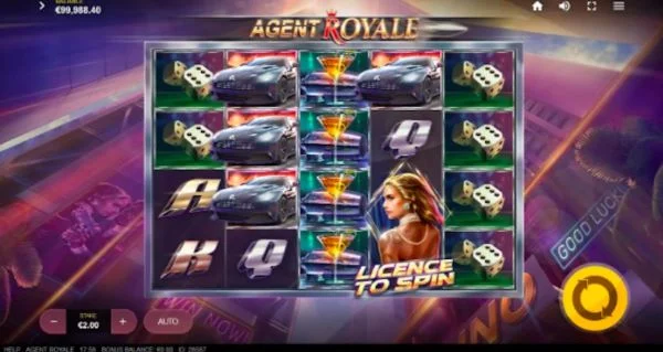 Cách chơi trò slot Agent Royale