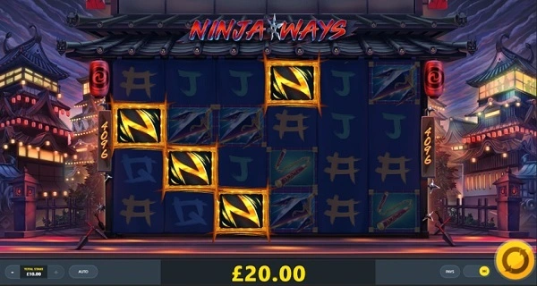 Cách chơi slot game Ninja Ways