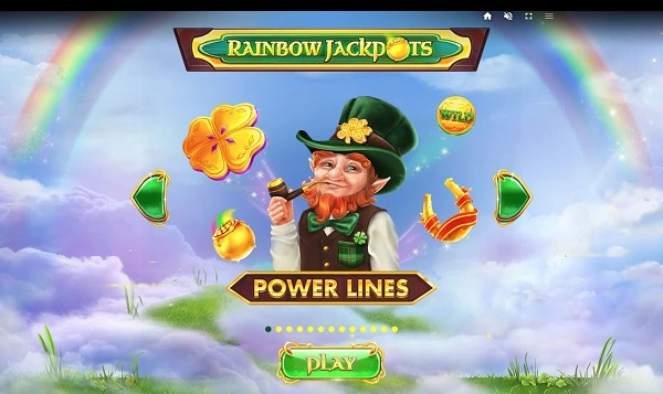 Cách chơi game Rainbow Jackpots Power Lines