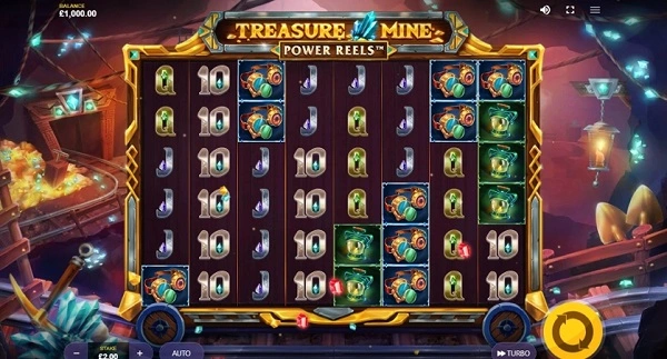 Treasure Mine Power Reels là trò chơi hấp dẫn