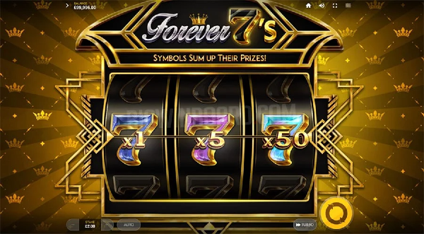 Forever 7s Gold với phần thưởng cực lớn đang chờ đợi ban