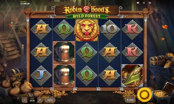 Robin Hood’s Wild Forest mang đến cho bạn nhiều tính năng thưởng