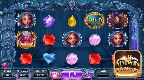 Giao diện Slot game Beauty & The Beast