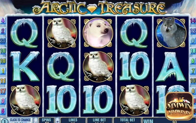 Arctic Treasure - dạng video slot game hay nhất