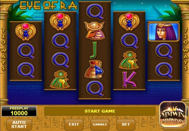 Biểu tượng trong game đều liên quan mật thiết tới chủ đề Pharaong và các linh vật của Ai Cập