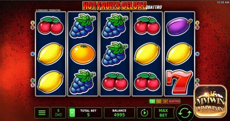 Hình ảnh thực tế của game Hot Fruits Deluxe