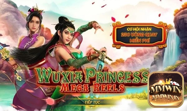 Wuxia Princess Mega Reels là Slot Game có cốt truyện chỉnh chu
