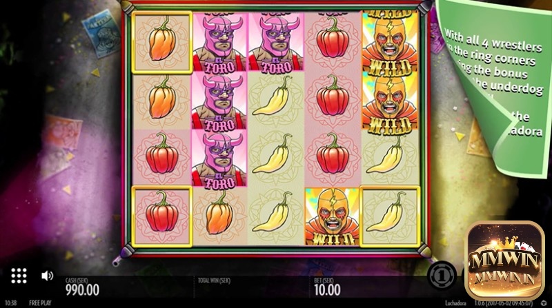 Các biểu tượng về nhân vật Mexico bắt mắt trong slot game nổi tiếng này