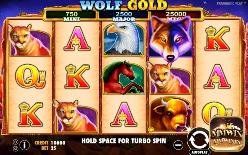 Slot game về sói vàng cũng rất hấp dẫn